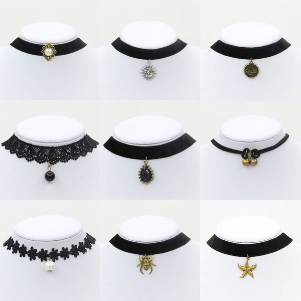 jewelry wholesale flower lace collar velvet ribbon neckband bell starfish necklace to send his girlfriend crazy shopping ing, Golden;silver
jewelry wholesale flower lace collar velvet ribbon neckband bell starfish necklace to send his girlfriend crazy shopping ing, Golden;silver