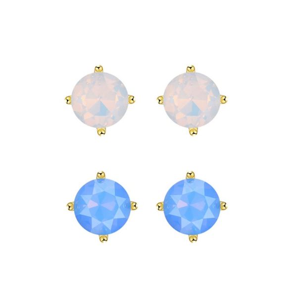 fashion jewelr 925 silver triangle cone pandora earrings female opal crystal from swarovski simple temperament wild, White
fashion jewelr 925 silver triangle cone pandora earrings female opal crystal from swarovski simple temperament wild, White