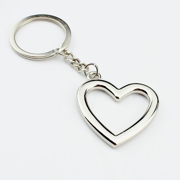 100pcs/lot new novelty zinc alloy heart shaped keychains metal keyrings for lovers ing, Silver
100pcs/lot new novelty zinc alloy heart shaped keychains metal keyrings for lovers ing, Silver