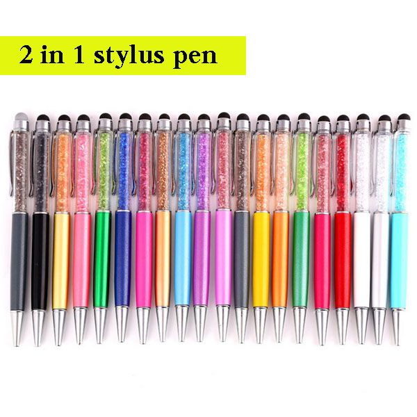 2 in 1 stylus pen crystal capacitive touch screen pen rhinestone suitable for universal smart phone film iphone ipad htc samsung s5 sty007
2 in 1 stylus pen crystal capacitive touch screen pen rhinestone suitable for universal smart phone film iphone ipad htc samsung s5 sty007