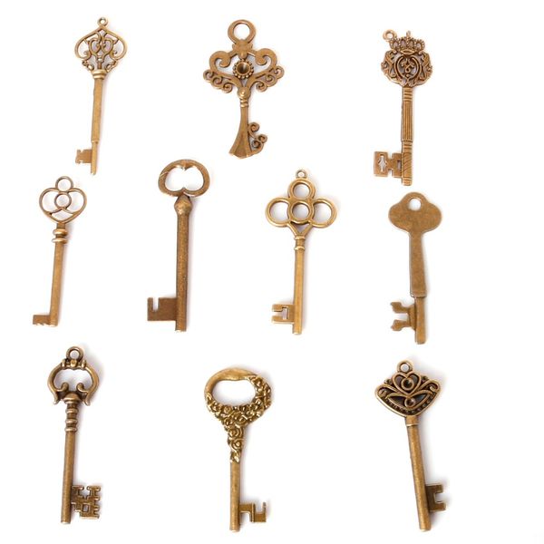 new 17pcs/lot 10 style mixed key charms antique bronze plated alloy pendant jewelry findings jewelry making diy, Bronze;silver
new 17pcs/lot 10 style mixed key charms antique bronze plated alloy pendant jewelry findings jewelry making diy, Bronze;silver