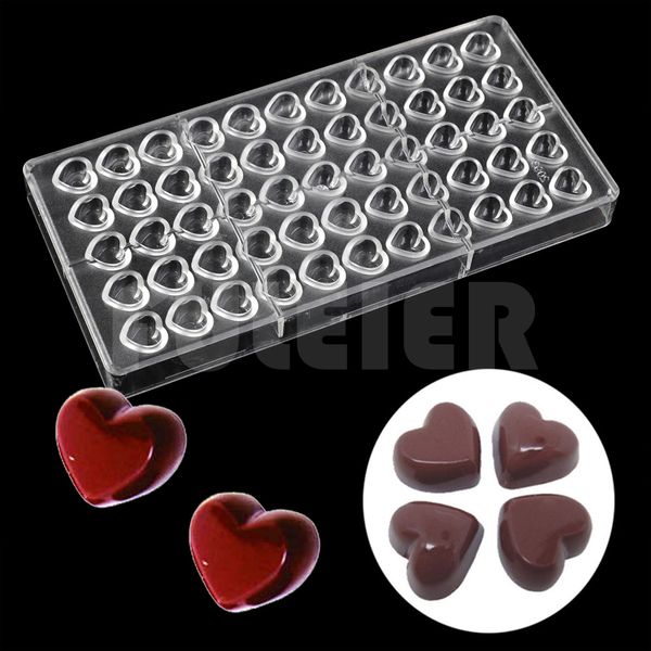 Diy two tyle mini heart polycarbonate chocolate candy mold handmade making valentine gift wedding decor baking chocolate tool
Diy two tyle mini heart polycarbonate chocolate candy mold handmade making valentine gift wedding decor baking chocolate tool