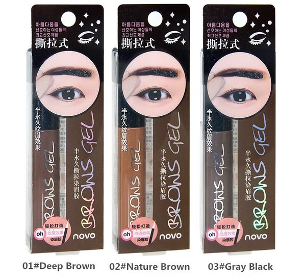eye brow tattoo tint waterproof long-lasting peel off dye eyebrow gel cream mascara make up pen korean cosmetics novo eye makeup
eye brow tattoo tint waterproof long-lasting peel off dye eyebrow gel cream mascara make up pen korean cosmetics novo eye makeup
