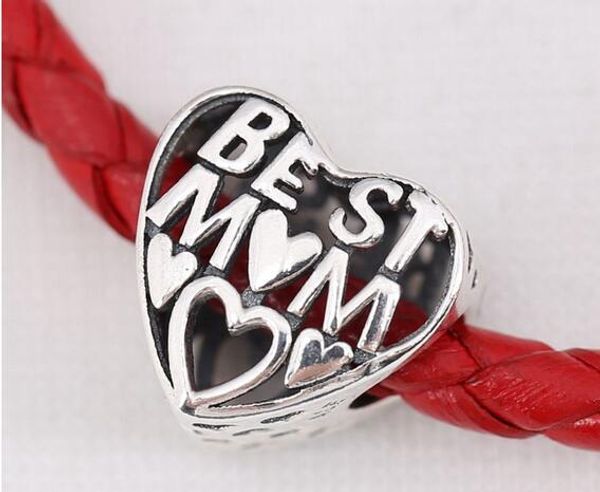 2016 new mother's day gift charms 925 sterling silver beads fits for pandora bracelets authentic original diy jewelry wholesale, Black
2016 new mother's day gift charms 925 sterling silver beads fits for pandora bracelets authentic original diy jewelry wholesale, Black