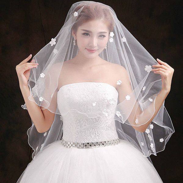 selling fashion vintage simple elegant vintage white ivory bridal wedding veil beautiful applique elbow veils, Black
selling fashion vintage simple elegant vintage white ivory bridal wedding veil beautiful applique elbow veils, Black