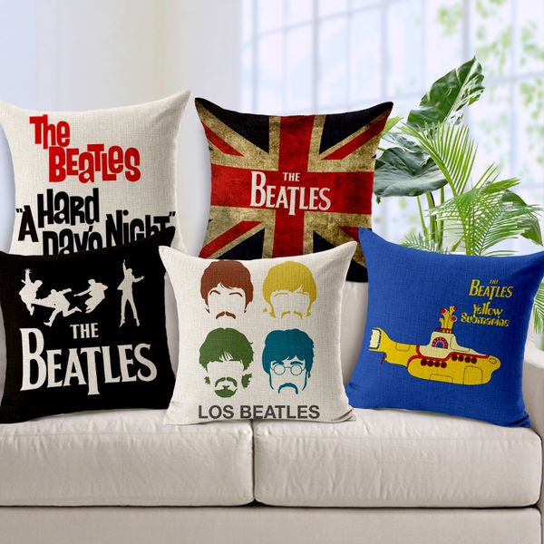 45x45cm the beatles print cushion cover decorative throw pillows cover for sofa home decor pillowcase for cushions car covers almofadas
45x45cm the beatles print cushion cover decorative throw pillows cover for sofa home decor pillowcase for cushions car covers almofadas