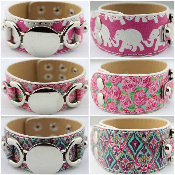 blank monogram pattern leather cuff bracelet for women men personalized diy lilly pulitzer monogram blank leather wrap bracelet bangle, Golden;silver
blank monogram pattern leather cuff bracelet for women men personalized diy lilly pulitzer monogram blank leather wrap bracelet bangle, Golden;silver