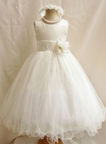 jewel neck organza ball gown flower girl dress for wedding 2018 first communion dresses for girls zipper back, White;blue
jewel neck organza ball gown flower girl dress for wedding 2018 first communion dresses for girls zipper back, White;blue