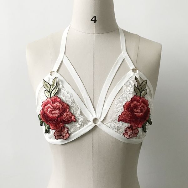 Women Sexy Lace Embroidered Appliques Floral Bralette Three Quarters Unpadded Bralette Bralet Bra Bustiers Crop Top
Women Sexy Lace Embroidered Appliques Floral Bralette Three Quarters Unpadded Bralette Bralet Bra Bustiers Crop Top