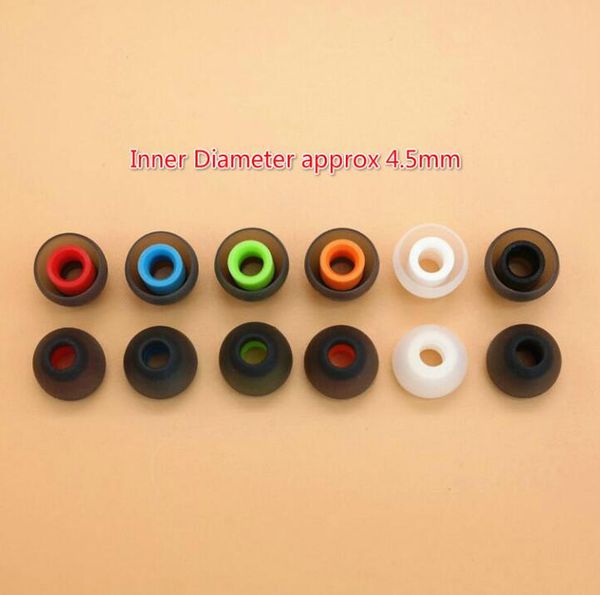 200 pairs/400pcs (6 colors) two-colored s m l silicone in-ear earphone headset replacement earbuds bud tips ear buds eartips earplug
200 pairs/400pcs (6 colors) two-colored s m l silicone in-ear earphone headset replacement earbuds bud tips ear buds eartips earplug