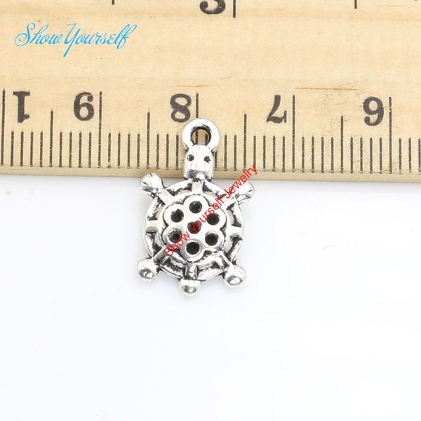 20pcs/lot antique silver plated turtle animals charms pendants for necklace jewelry making diy handmade craft 19x12mm, Bronze;silver
20pcs/lot antique silver plated turtle animals charms pendants for necklace jewelry making diy handmade craft 19x12mm, Bronze;silver