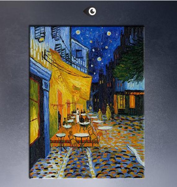 cafe terrace at night by vincent van gogh,genuine handpainted the world famous art oil painting on canvas customized size
cafe terrace at night by vincent van gogh,genuine handpainted the world famous art oil painting on canvas customized size