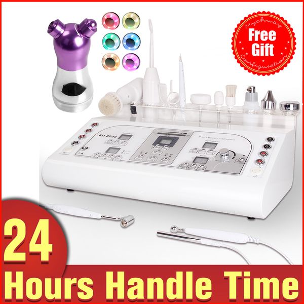 multifunctional 8in1 facial care black head acne removal high frequency galvanic ultrasonic vacuum spray facial brush + gift
multifunctional 8in1 facial care black head acne removal high frequency galvanic ultrasonic vacuum spray facial brush + gift