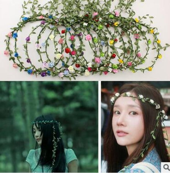 Designer Bride Bohemian Flower Headband Festival Wedding Floral Garland Hair Band Headwear Hair Accessories for Women
Designer Bride Bohemian Flower Headband Festival Wedding Floral Garland Hair Band Headwear Hair Accessories for Women