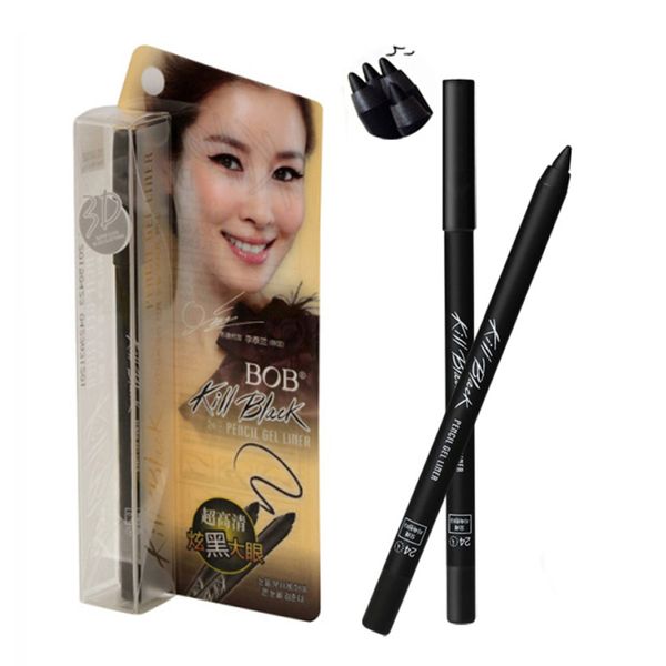 

BOB Kill Black Eye Gel Eyeliner Ultra HD Long Lasting Eyee Liner Pen Waterproof Eyes Liners Makeup