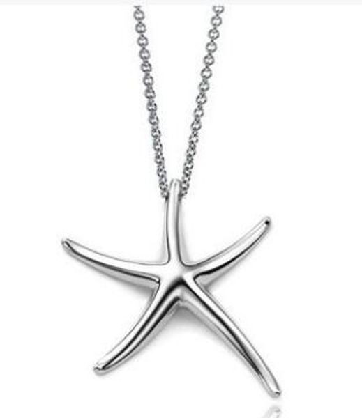 2016 wholesale christmas gift alloy fashion jewelry starfish 70cm chain necklace 20pcs/lot, Silver
2016 wholesale christmas gift alloy fashion jewelry starfish 70cm chain necklace 20pcs/lot, Silver
