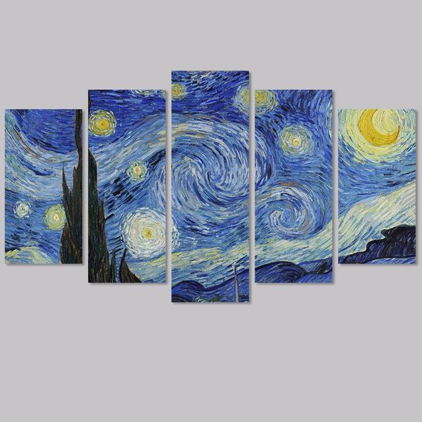 big size impressionist decoration van gogh the starry night wall art picture poster star canvas painting living room unframed
big size impressionist decoration van gogh the starry night wall art picture poster star canvas painting living room unframed