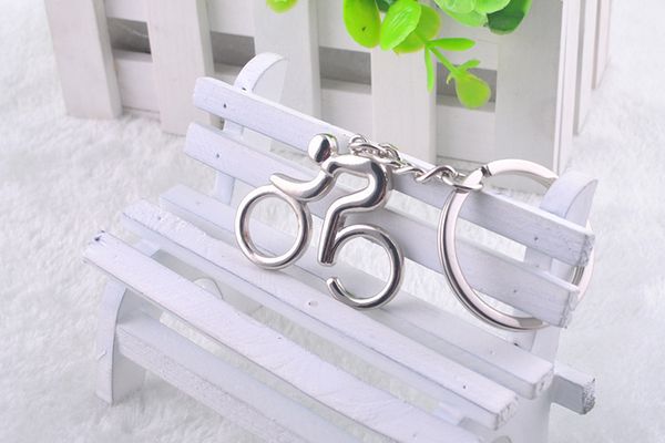 100pcs/lot 2016 wholesale zinc alloy man riding bicycle keyring metal novelty sport pendant keychain by fedex, Silver
100pcs/lot 2016 wholesale zinc alloy man riding bicycle keyring metal novelty sport pendant keychain by fedex, Silver