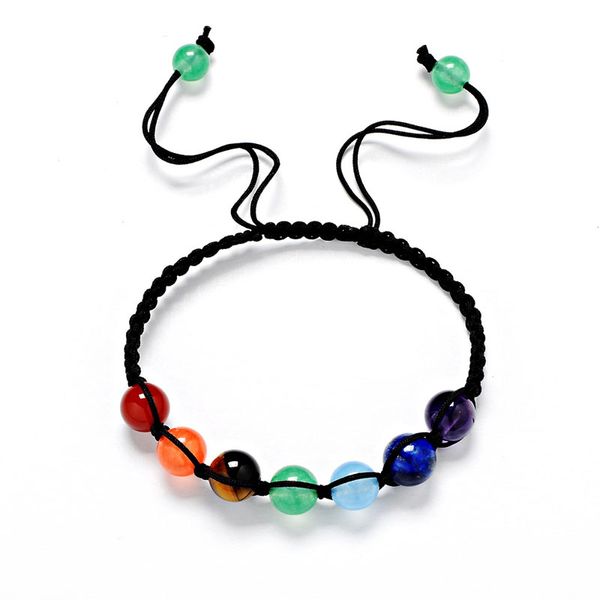 natural stone amethyst lapis lazuli tiger eye 8mm beads braided rope bracelets energy yoga reiki 7 chakra bracelet jewelry, Black
natural stone amethyst lapis lazuli tiger eye 8mm beads braided rope bracelets energy yoga reiki 7 chakra bracelet jewelry, Black