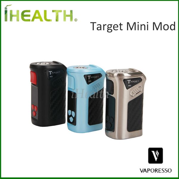 Vaporesso Target Mini Mod 40WTC Mod (VW / TC-Ni / SS / Ti / TCR) 1400mAh Встроенный аккумулятор 100% первоначально Target Mini мод
Vaporesso Target Mini Mod 40WTC Mod (VW / TC-Ni / SS / Ti / TCR) 1400mAh Встроенный аккумулятор 100% первоначально Target Mini мод
