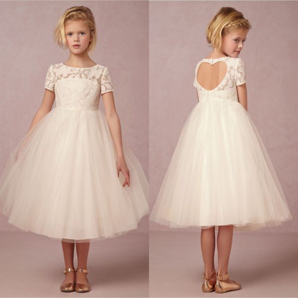 short sleeves ball gown ivory flower girl dresses 2017 lace open back kids prom dresses cute holy communion dresses halloween party gowns, White;blue
short sleeves ball gown ivory flower girl dresses 2017 lace open back kids prom dresses cute holy communion dresses halloween party gowns, White;blue