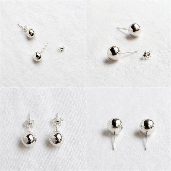 3mm 4mm 5mm 6mm 8mm 10mm stud earring for women 925 sterling silver round beads earrings simple style sterling-silver-jewelry, Golden;silver
3mm 4mm 5mm 6mm 8mm 10mm stud earring for women 925 sterling silver round beads earrings simple style sterling-silver-jewelry, Golden;silver