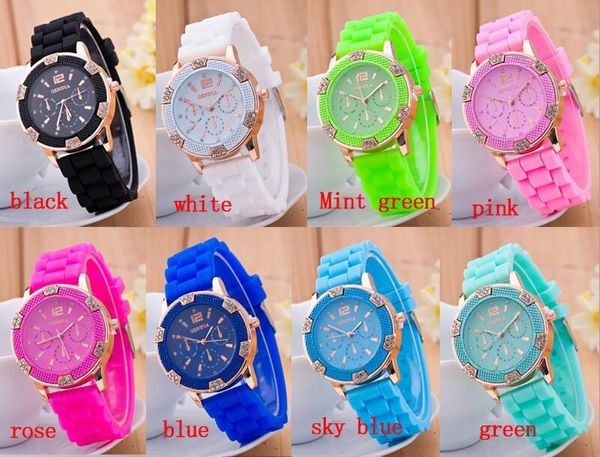 new watches ladies fashion diamond silicone geneva watch three eye 6 needle quartz boutique women watch christmas 100pcs, Slivery;brown
new watches ladies fashion diamond silicone geneva watch three eye 6 needle quartz boutique women watch christmas 100pcs, Slivery;brown