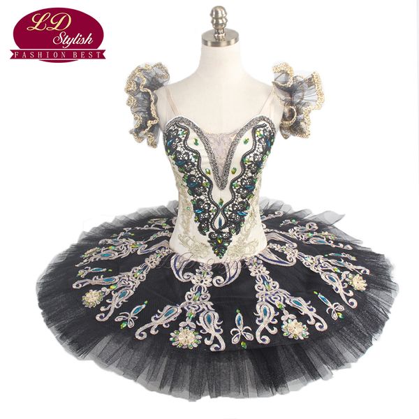 women gold black professional ballet tutus ballet stage classical ballet tutu for girls pancake tutu ld0020, Black;red
women gold black professional ballet tutus ballet stage classical ballet tutu for girls pancake tutu ld0020, Black;red
