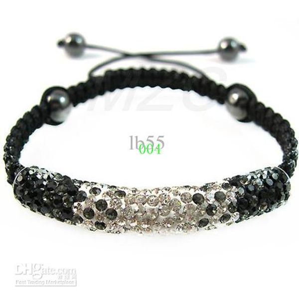 5*1cm clay long tube bending crystal shamballa bracelet. hd2 jewelry for women.factory price u355, Black
5*1cm clay long tube bending crystal shamballa bracelet. hd2 jewelry for women.factory price u355, Black
