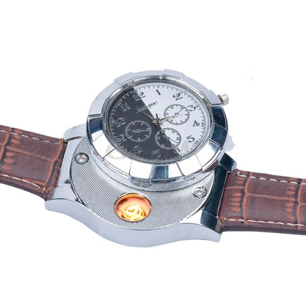 dhl men watches quartz lighter watches f667 fashion rechargeable usb electronic men's wristwatches flameless cigarette lighter clock ma, Slivery;brown
dhl men watches quartz lighter watches f667 fashion rechargeable usb electronic men's wristwatches flameless cigarette lighter clock ma, Slivery;brown