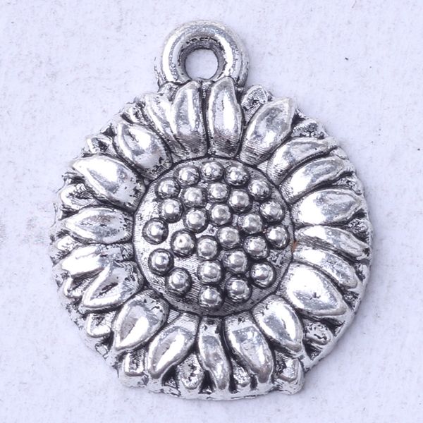 sunflower charms antique silver/bronze pendants fit bracelets or necklace diy alloy jewelry 350pcs/lot 3082z, Bronze;silver
sunflower charms antique silver/bronze pendants fit bracelets or necklace diy alloy jewelry 350pcs/lot 3082z, Bronze;silver