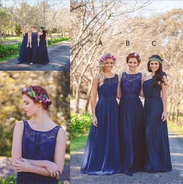 navy blue summer garden bridesmaid dresses long 2019 ruched a line chiffon floor length formal gowns country style wedding guest dresses, White;pink
navy blue summer garden bridesmaid dresses long 2019 ruched a line chiffon floor length formal gowns country style wedding guest dresses, White;pink