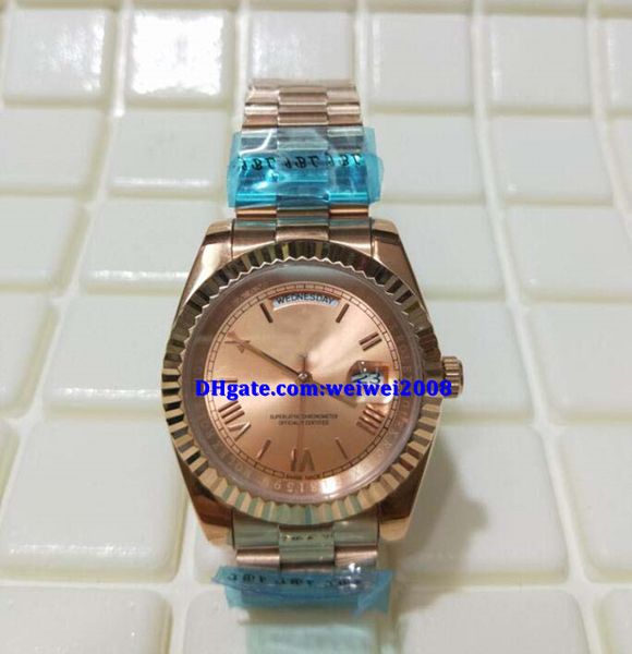 christmas gift swiss luxury watches brand automatic 18k day date ii 18k rose gold 41mm pink roman dial 218235, Slivery;brown
christmas gift swiss luxury watches brand automatic 18k day date ii 18k rose gold 41mm pink roman dial 218235, Slivery;brown