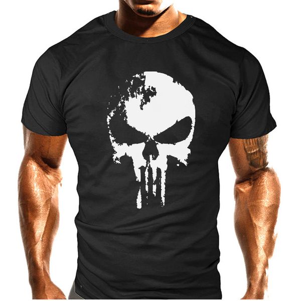 100% cotton casual short sleeve punish printed men T shirt street style cool comfortable fabric men T-shirt
100% cotton casual short sleeve punish printed men T shirt street style cool comfortable fabric men T-shirt