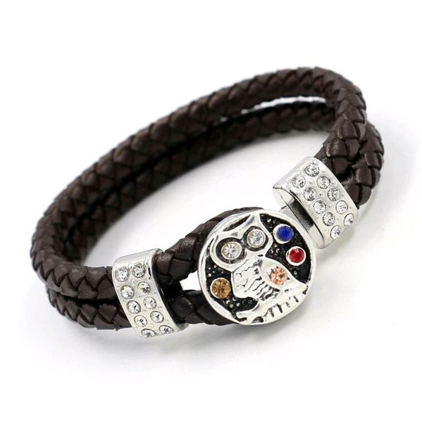 charm noosa genuine leather weave braided diy bracelets vintage interchangeable snap button wristband cuff for women wholesale, Golden;silver
charm noosa genuine leather weave braided diy bracelets vintage interchangeable snap button wristband cuff for women wholesale, Golden;silver