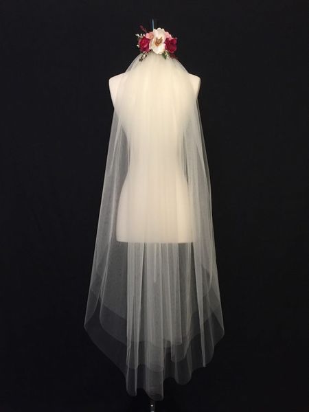 new elegant luxury sale fingertip white ivory cut edge veilmantilla bridal head pieces for wedding dresses, Black
new elegant luxury sale fingertip white ivory cut edge veilmantilla bridal head pieces for wedding dresses, Black
