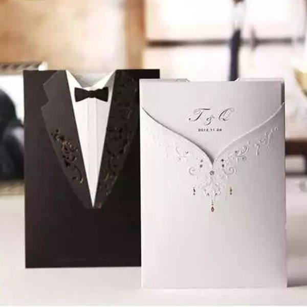 wholesale- printing wedding invitation card bride and groom laser cutting cw2011 customized
wholesale- printing wedding invitation card bride and groom laser cutting cw2011 customized