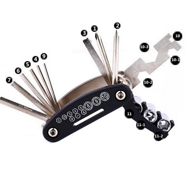 15 in 1 outain bicycle tools sets bike bicycle multi repair tool kit hex spoke wrench mountain cycle screwdriver tool ing
15 in 1 outain bicycle tools sets bike bicycle multi repair tool kit hex spoke wrench mountain cycle screwdriver tool ing