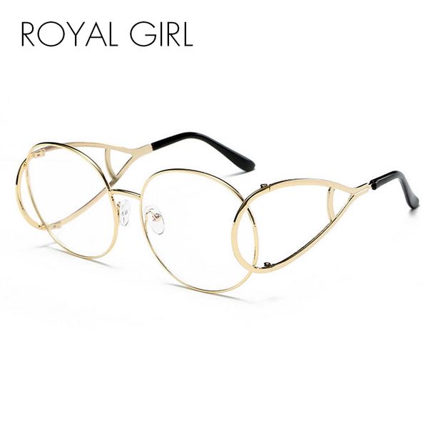 оптовая продажа-royal girl мода женщины очки очки старинные овальные моделирование металлический каркас очки прозрачные линзы очки ss115, White;black
оптовая продажа-royal girl мода женщины очки очки старинные овальные моделирование металлический каркас очки прозрачные линзы очки ss115, White;black