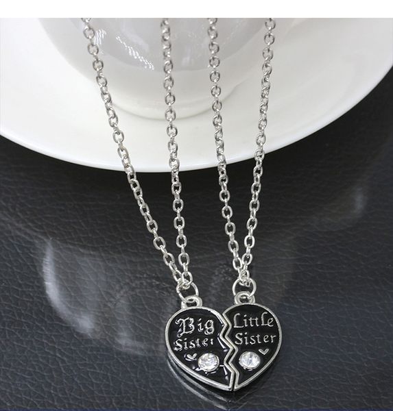 necklace for women 2016 sweet family jewelry-bff cute broken heart style big sister middle sister little sister sister pendant necklac, Silver
necklace for women 2016 sweet family jewelry-bff cute broken heart style big sister middle sister little sister sister pendant necklac, Silver