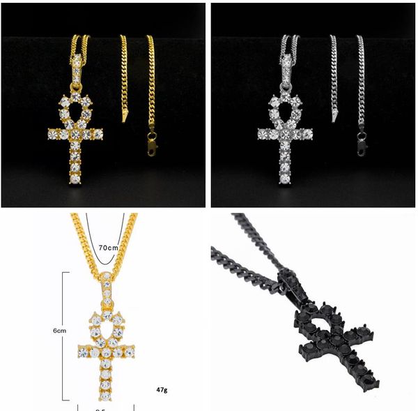 mens bling iced out egyptian ankh key pendant necklace gold plated hip hop cuban link chain hip hop necklace men jewelry, Silver
mens bling iced out egyptian ankh key pendant necklace gold plated hip hop cuban link chain hip hop necklace men jewelry, Silver