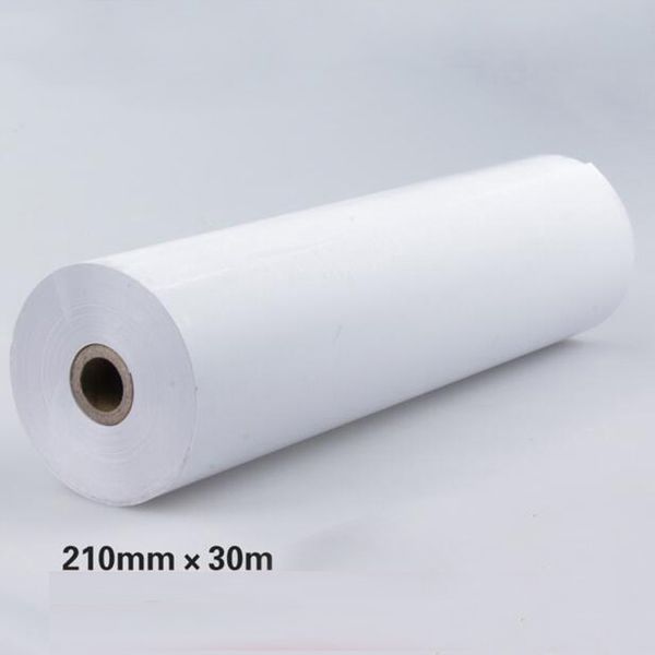 1 roll thermal fax paper 210 x 30mm bright white smoothly paper school office supplies papelaria
1 roll thermal fax paper 210 x 30mm bright white smoothly paper school office supplies papelaria