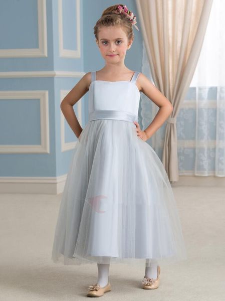 lovely silver straps tulle tea-length flower girl dress girl' skirt princess skirt pageant dress custom size 2-14 hf703026, White;blue
lovely silver straps tulle tea-length flower girl dress girl' skirt princess skirt pageant dress custom size 2-14 hf703026, White;blue