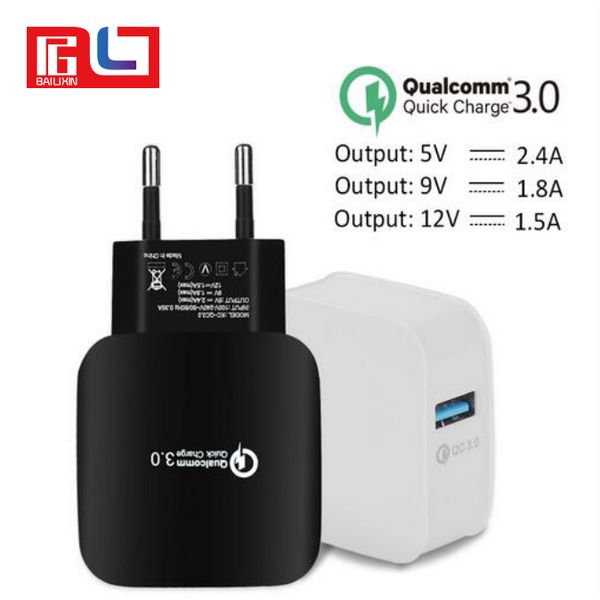 Qualcomm quick charge 3 0 fa t charger u b travel charger for am ung 6 7 xiaomi 5 huawei with the retail box
Qualcomm quick charge 3 0 fa t charger u b travel charger for am ung 6 7 xiaomi 5 huawei with the retail box