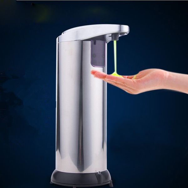250ml automatic liquid soap dispenser smart sensor touchless sanitizer dispensador for kitchen bathroom
250ml automatic liquid soap dispenser smart sensor touchless sanitizer dispensador for kitchen bathroom