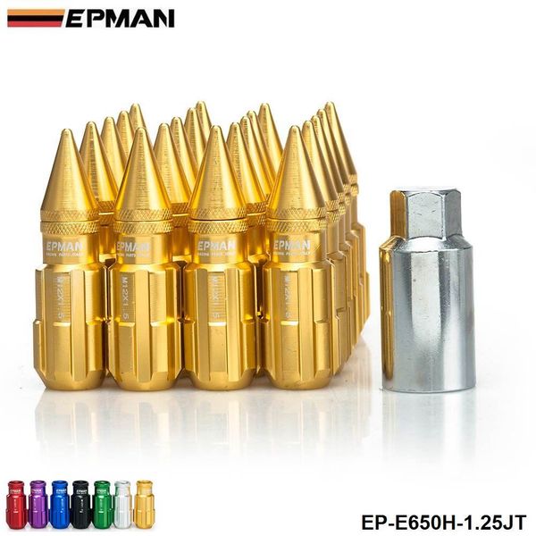 EPMAN Racing Алюминиевый Стопорный Гайка с Шипами 20шт. 12x1.25 Вт / Ключ Универсальный Подх
EPMAN Racing Алюминиевый Стопорный Гайка с Шипами 20шт. 12x1.25 Вт / Ключ Универсальный Подх