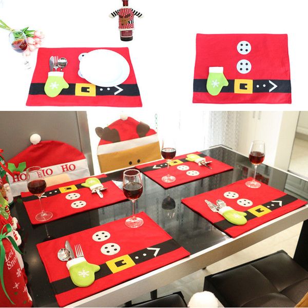 2017 christmas knife fork mats placemats table mats decoration xmas party pads comfortable dinner dining tablecloth supplies decorations
2017 christmas knife fork mats placemats table mats decoration xmas party pads comfortable dinner dining tablecloth supplies decorations