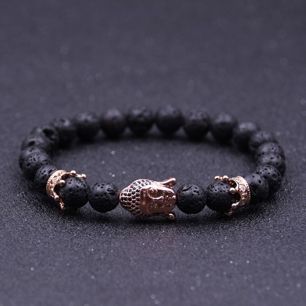 new diffuser natural lava stone bracelets women jewelry charms volcanic rock buddha head crown beads ing, Black
new diffuser natural lava stone bracelets women jewelry charms volcanic rock buddha head crown beads ing, Black