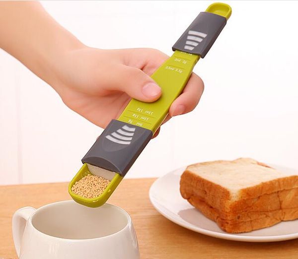new Adjustable Kitchen Cooking Quantitatively Measuring Cup Baking Eight Stalls With A Scale Salt Coffee Spoon
new Adjustable Kitchen Cooking Quantitatively Measuring Cup Baking Eight Stalls With A Scale Salt Coffee Spoon