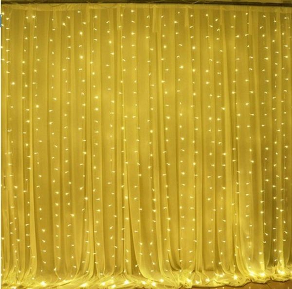 8 * 3m 800 bulbs led curtains garland string light christmas new year holiday party wedding luminaria decoration lamps lighting
8 * 3m 800 bulbs led curtains garland string light christmas new year holiday party wedding luminaria decoration lamps lighting